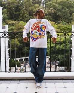 410-长袖T恤 Lewis Hamilton x Takashi Murakami  刘易斯