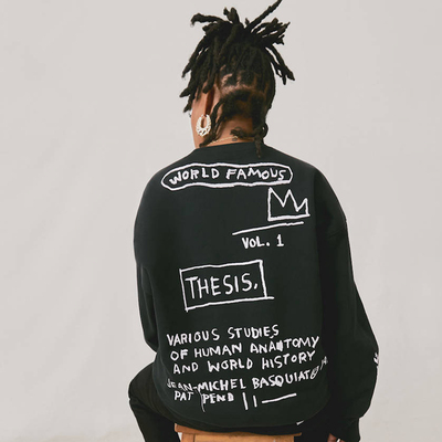 涂鸦长袖卫衣男女