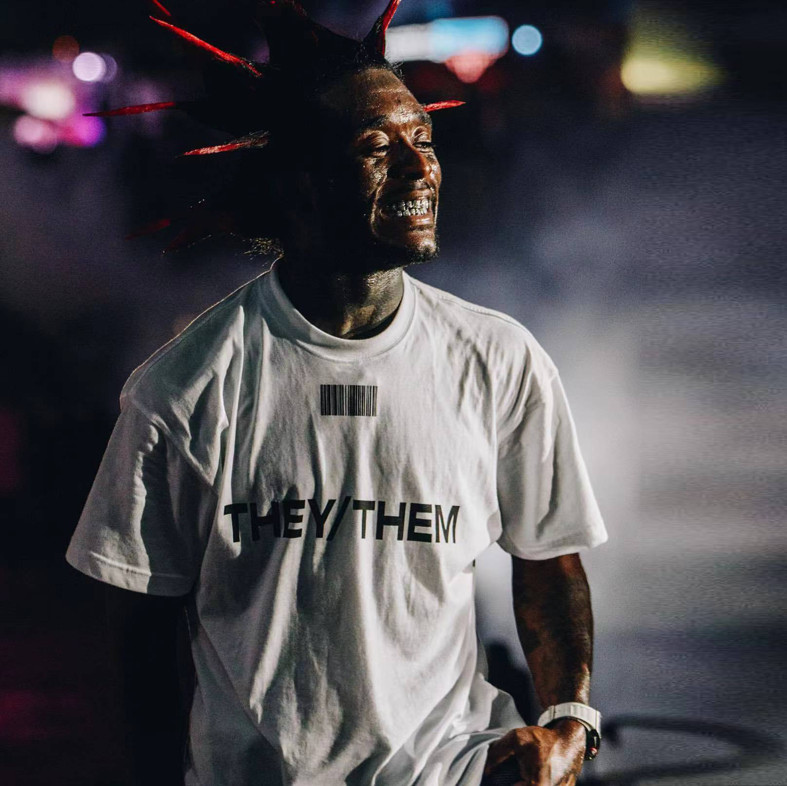 122lil uzi vert  rolling lou迈阿密 短袖t恤男 they/them  t sh