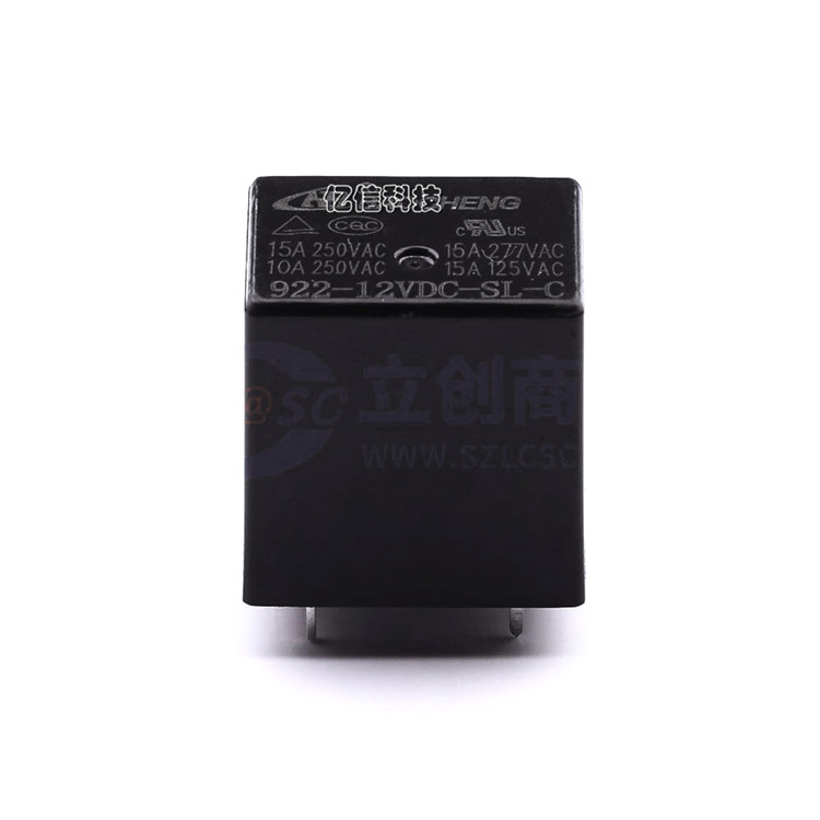 922-12VDC-SL-C一组五脚继电器