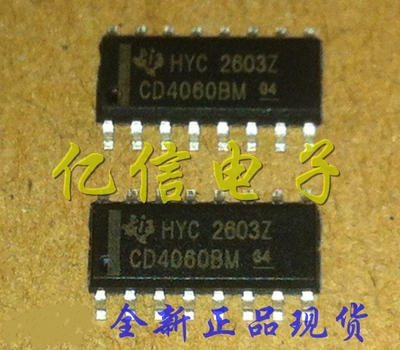 原装正品 芯片 CD4060BM 贴片 SOP-16 BOM配单