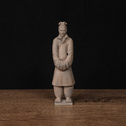 3D打印袖手俑兵马俑手办模型