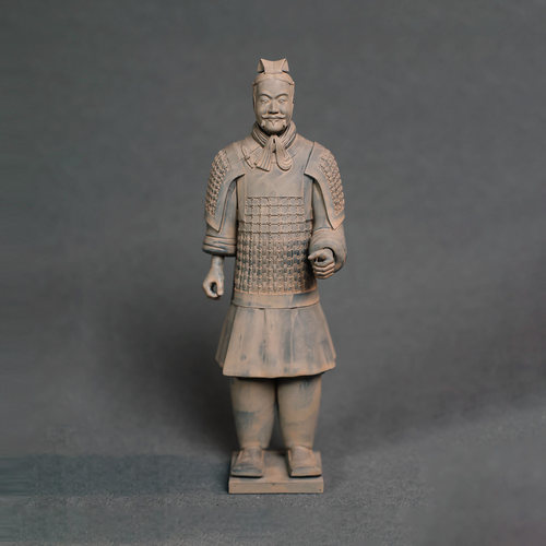 3D打印兵马俑摆件秦俑工艺品