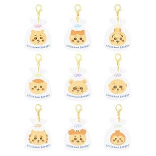 国现确认款chiikawa吉伊卡哇面包房店员系列迷你亚克力挂件拉链扣