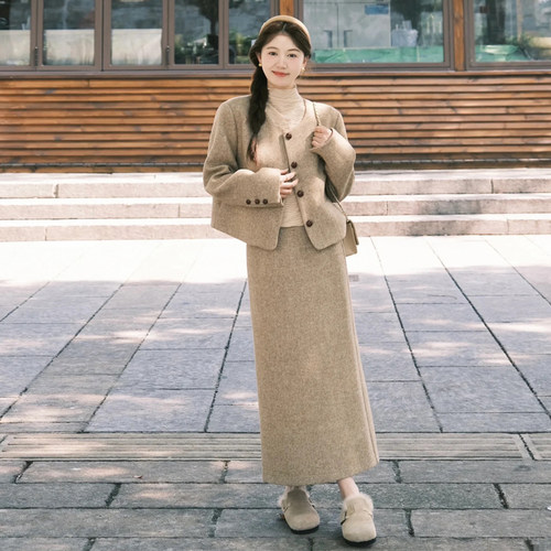 法式高级感小香风套装