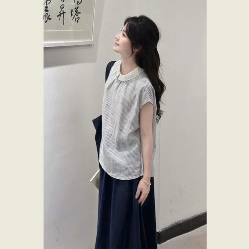 日系文艺复古休闲套装