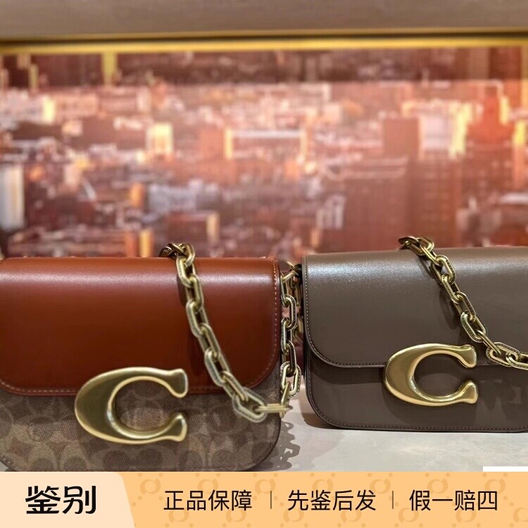 澳门专柜正品代购 COACH/蔻驰新款女包蛇皮革细节IDOL手袋 cm557