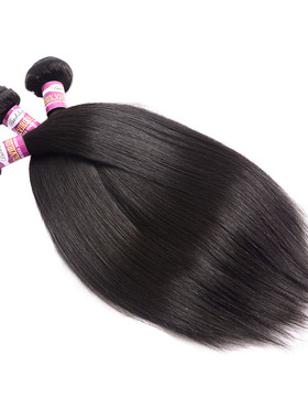 Indian Virgin Human Hair bundles Straight hair extension