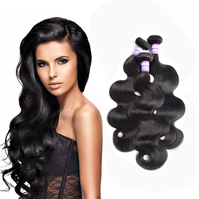 3Pcs Peruvian Virgin huaman Hair Body Wave真人头发发帘8A