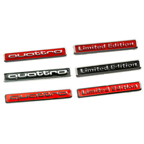 限量版奧迪A4L A6L Q5Limited  quattro金屬車標內飾尾標車貼側標在類目 汽車/用品/配件/改裝, 汽車外飾品/加裝裝潢/防護, 汽車外飾品, 汽車裝飾貼中 - 來自Buy2taobao.com提供專業的淘寶代購服務