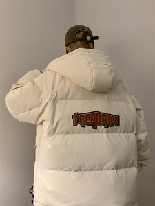 23/冬 90%白鸭绒高品质连帽羽绒服工装外套2350-P320图片