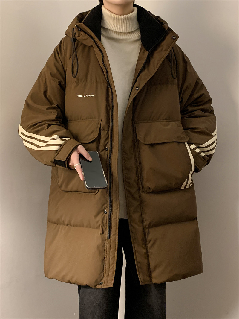 23/冬新款90%白鸭绒连帽加厚中长款羽绒服男8888-P300,男装羽绒服,电商A171