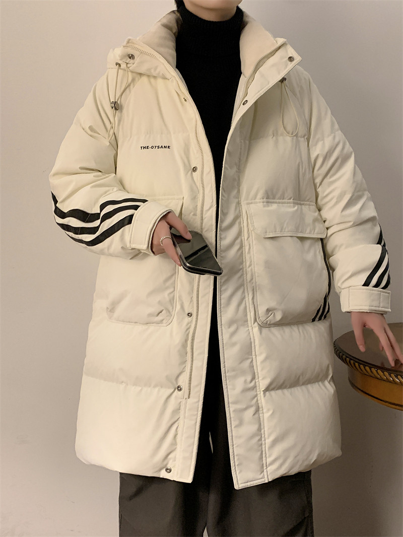 23/冬新款90%白鸭绒连帽加厚中长款羽绒服男8888-P300,男装羽绒服,电商A171