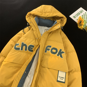 23/冬 90%白鸭绒高品质连帽羽绒服潮流大码外套2316-P265图片