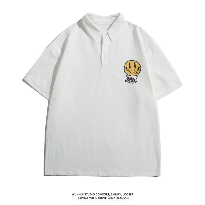 2021夏季新款polo衫男士潮翻领短袖T恤宽松男装PL28,男装Polo衫,电商A171