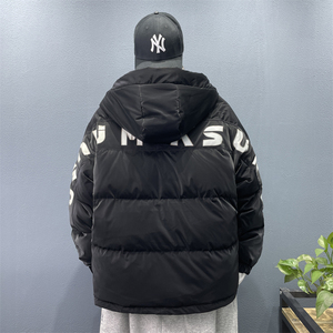 23/冬 90%白鸭绒高品质连帽羽绒服潮流大码外套2239-P300图片