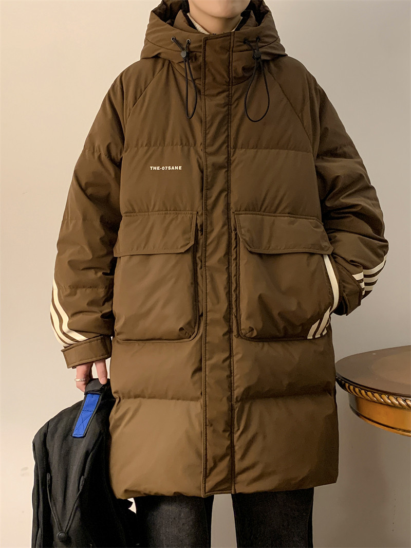 23/冬新款90%白鸭绒连帽加厚中长款羽绒服男8888-P300,男装羽绒服,电商A171