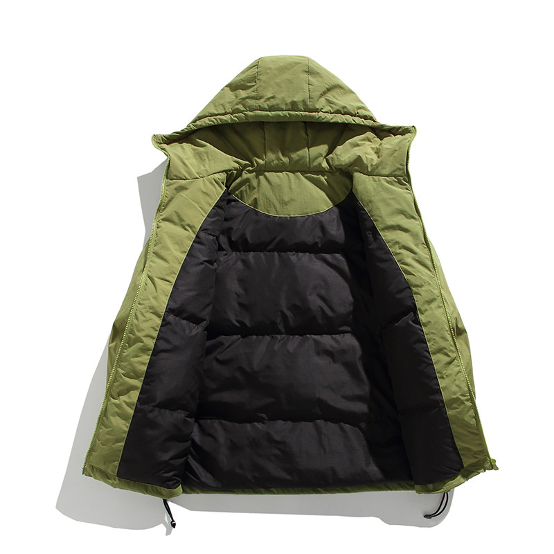 YR88/P210控288冬装羽绒服男连帽防风防水冲锋衣潮流宽松外套上衣,男装羽绒服,电商A171