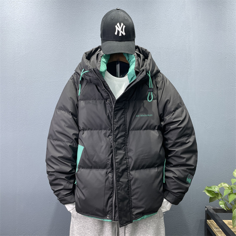 23/冬90%白鸭绒高品质连帽羽绒服潮流大码外套2207-P300,男装羽绒服,电商A171