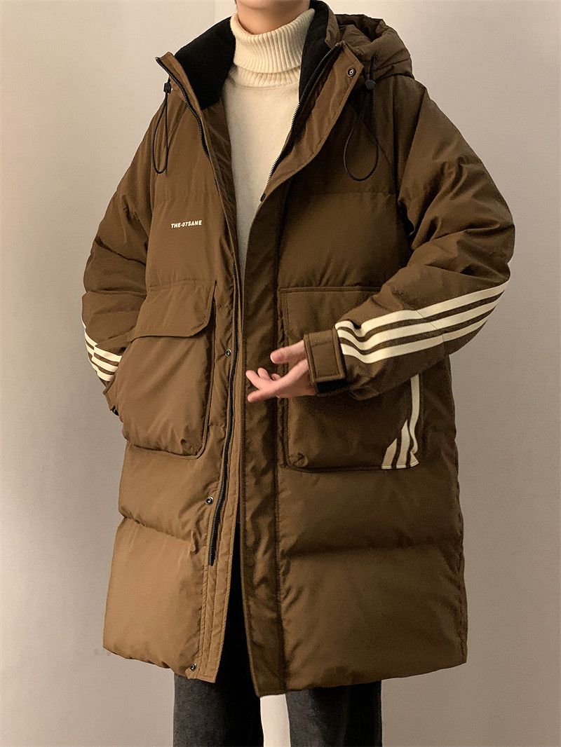 23/冬新款90%白鸭绒连帽加厚中长款羽绒服男8888-P300,男装羽绒服,电商A171