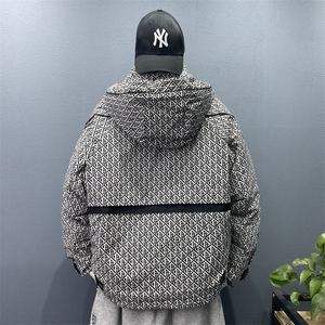 23/冬 90%白鸭绒高品质连帽羽绒服工装外套23810-P310图片