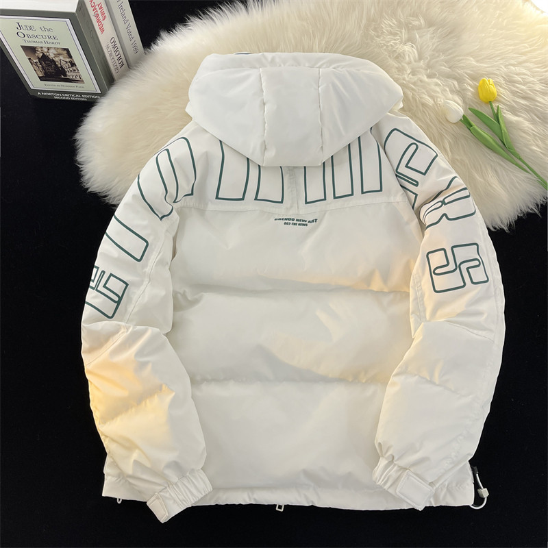 23/冬90%白鸭绒高品质连帽羽绒服潮流大码外套2319-P300,男装羽绒服,电商A171