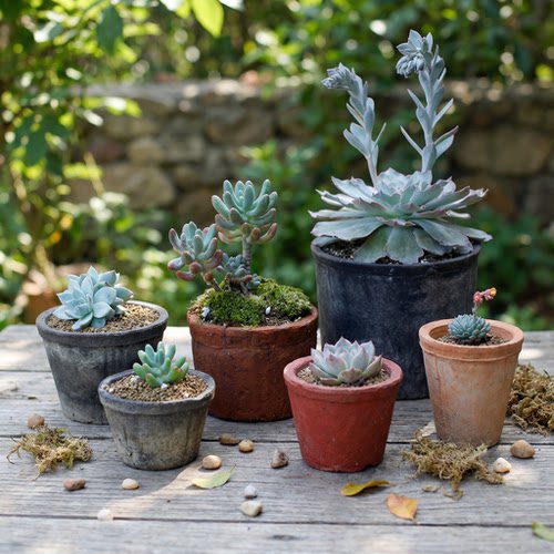 拇指迷你小花盆陶土花盆