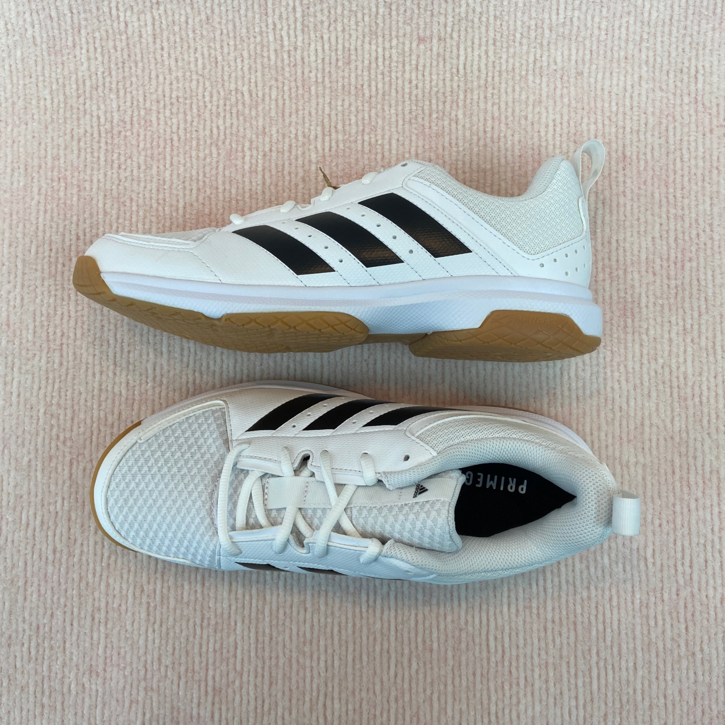 阿迪达斯男子系带室内运动鞋