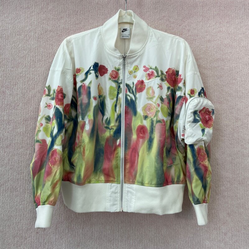 专柜正品/耐克 FW24 Artist Collection 女子花卉运动休闲夹克