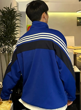 专柜正品/阿迪达斯 三叶草 3STRIPE WRAP TT男女运动休闲夹克外套