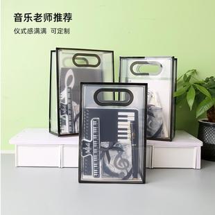 音符笔记本套装 小学生钢琴手提创意文具礼袋儿童节日活动音乐礼品
