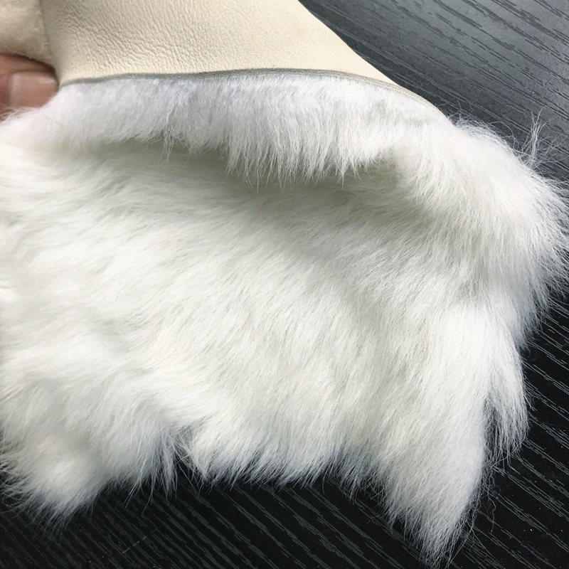 手工diy皮料 羊毛皮毛一体碎皮 雪地靴护膝垫真羊毛 包邮