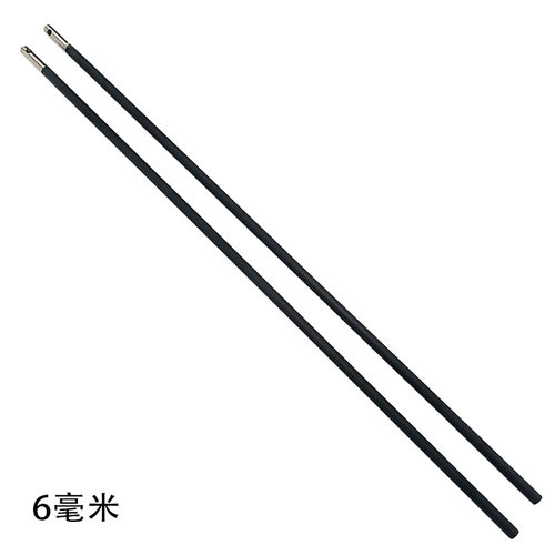 直孔钢头碳素空竹杆小摇舲扯铃杆