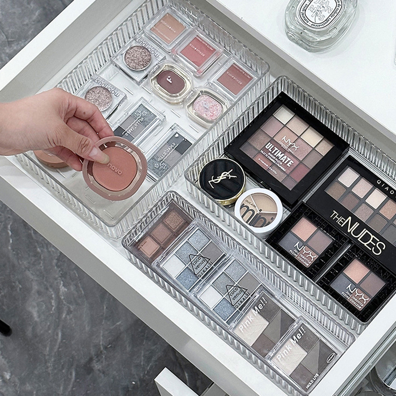 化妆品分格储物盒抽屉盒