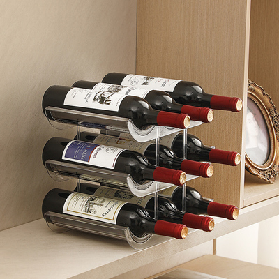 红酒架酒架置物架冰箱多格整理架