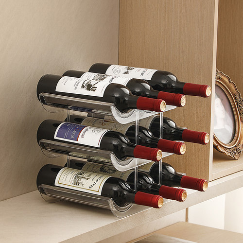 红酒架酒架置物架冰箱多格整理架