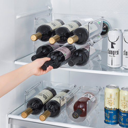 红酒透明收纳架可叠加