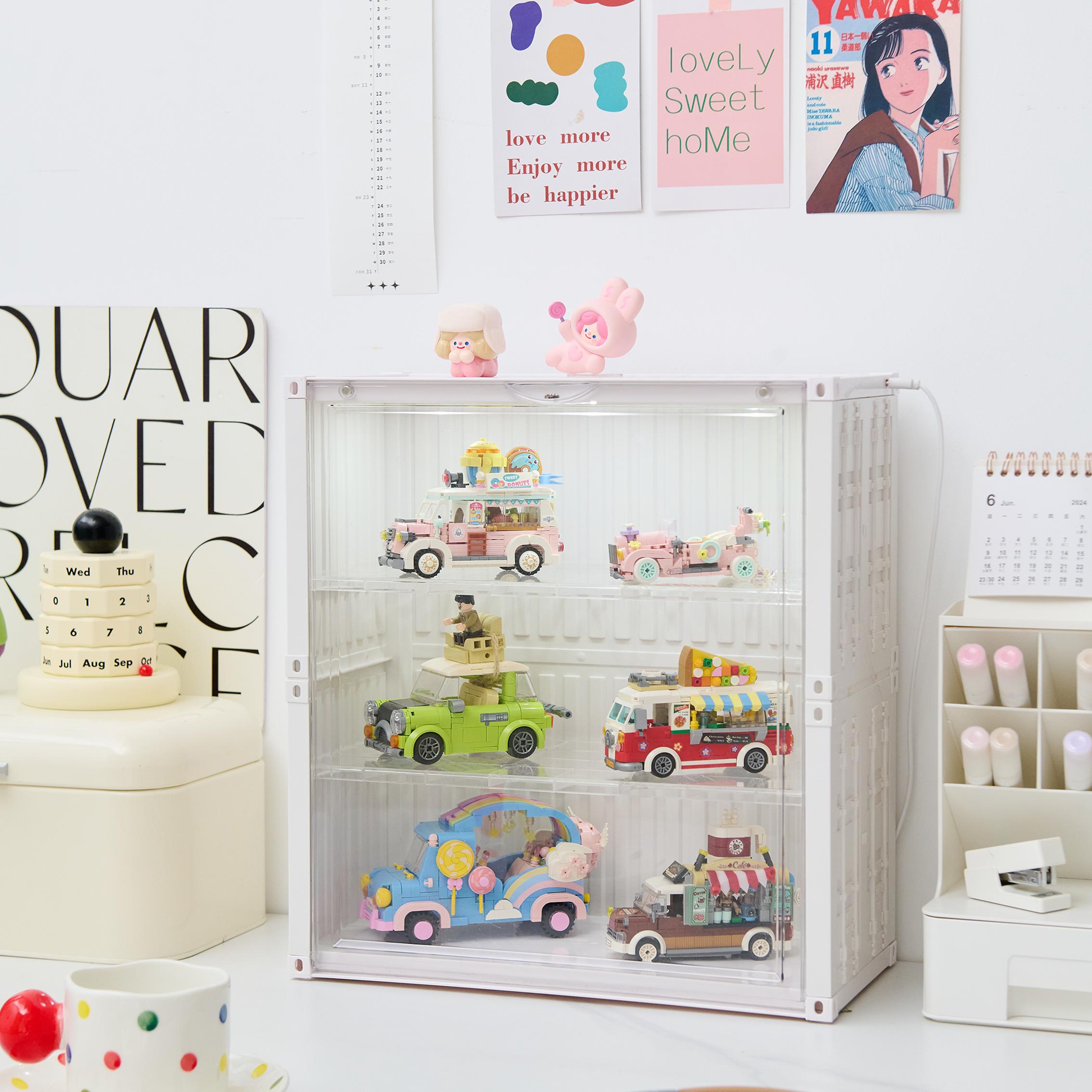 盲盒收纳盒盲盒收纳展示架透明