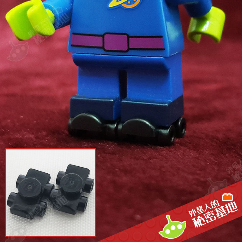 乐高 lego 人仔穿戴零件 旱冰鞋 溜冰鞋 18747 6088585 积木拍照