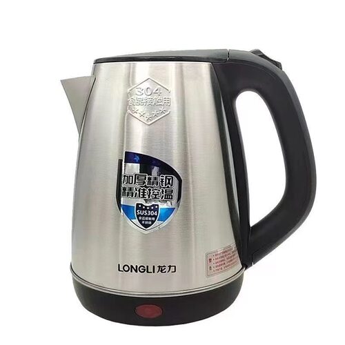 龙力 LL-8608电热水壶304不锈钢1.8升防干烧快烧烧水壶自动断电