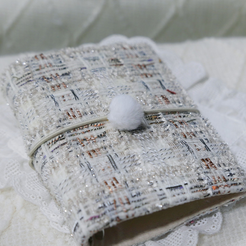 躲在耳里|限量毛呢活页|小众精致编织感高级氛围重工手帐本m5a7,文具电教/文化用品/商务用品,手帐/日程本/计划本,淘宝优惠券,粉丝福利购,淘宝优惠卷