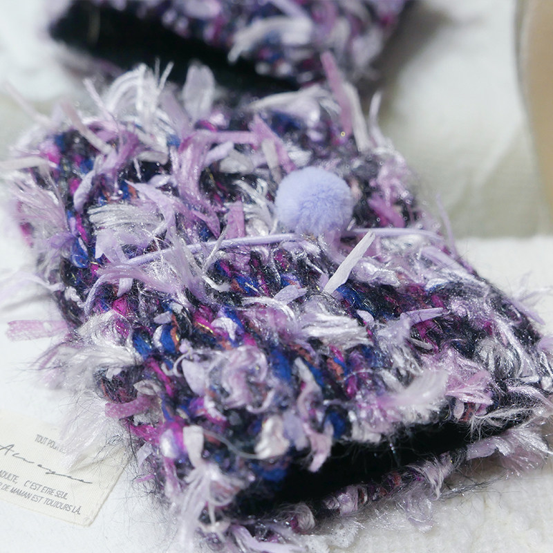 躲在耳里|手工毛线|毛绒绒复古紫立体高级精致氛围活页手帐本m5a7,文具电教/文化用品/商务用品,手帐/日程本/计划本,淘宝优惠券,粉丝福利购,淘宝优惠卷