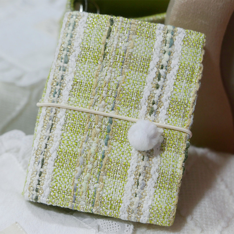 躲在耳里|限量毛呢活页|清新温柔绿色治愈精致氛围重工手帐本m5a7,文具电教/文化用品/商务用品,手帐/日程本/计划本,淘宝优惠券,粉丝福利购,淘宝优惠卷