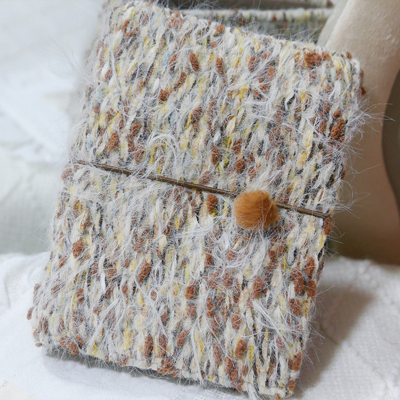 躲在耳里|手工毛线|毛茸茸秋冬温柔精致高级氛围重工手帐本m5a7,文具电教/文化用品/商务用品,手帐/日程本/计划本,淘宝优惠券,粉丝福利购,淘宝优惠卷