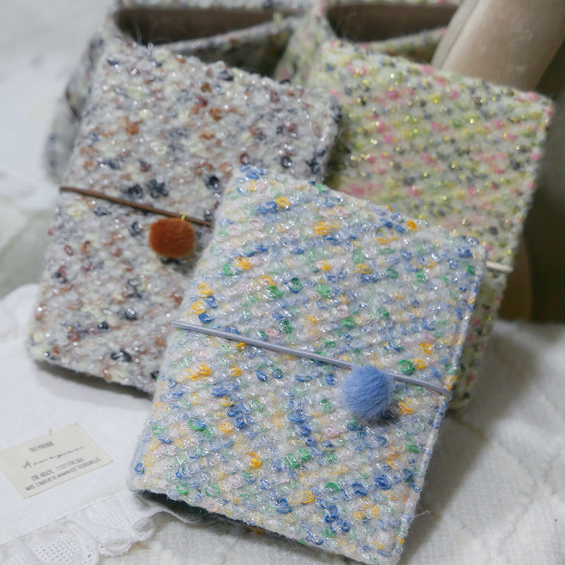 躲在耳里|限量毛呢活页|多巴胺可爱精致毛呢氛围重工手帐本m5a7,文具电教/文化用品/商务用品,手帐/日程本/计划本,淘宝优惠券,粉丝福利购,淘宝优惠卷