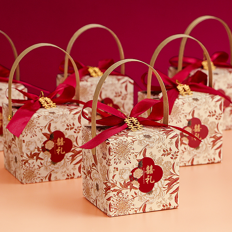 结婚喜糖盒子2025新款订婚伴手礼