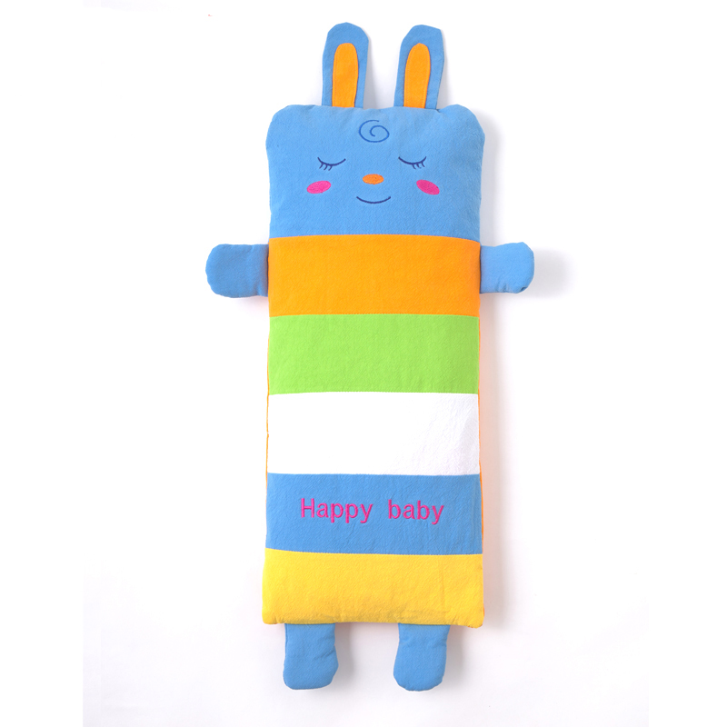 婴儿卡通荞麦壳枕头透气0-6-12岁