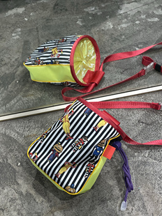 【麦门信徒】upfuncle攀岩粉袋 手工制作原创镁粉袋 难度野攀挂包