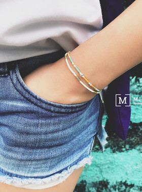 夏日的感觉沙滩阳光度假风手链