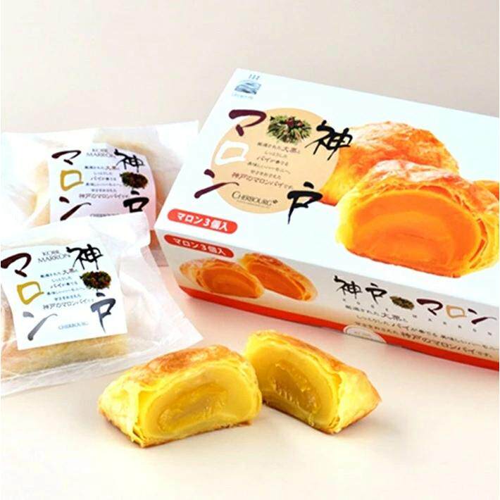 日本原装进口神户栗子日式甜点美味的栗子纪念品